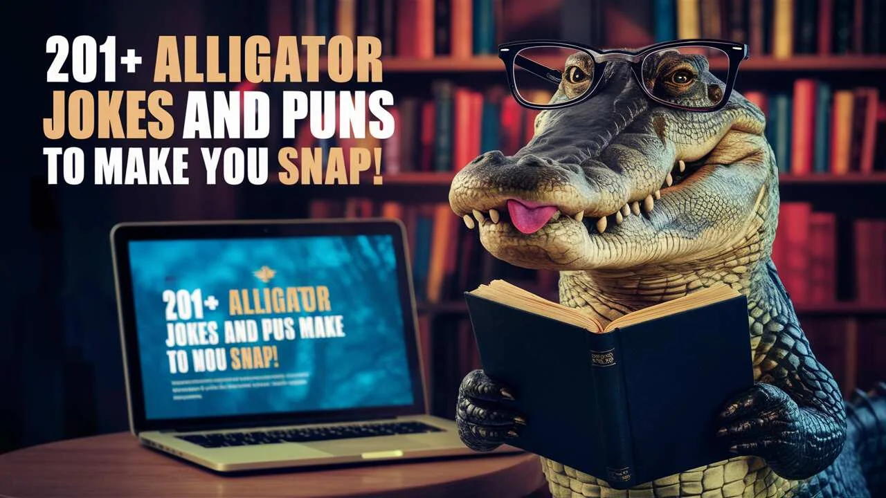 AlliGator Jokes and Puns to Make You Snap!