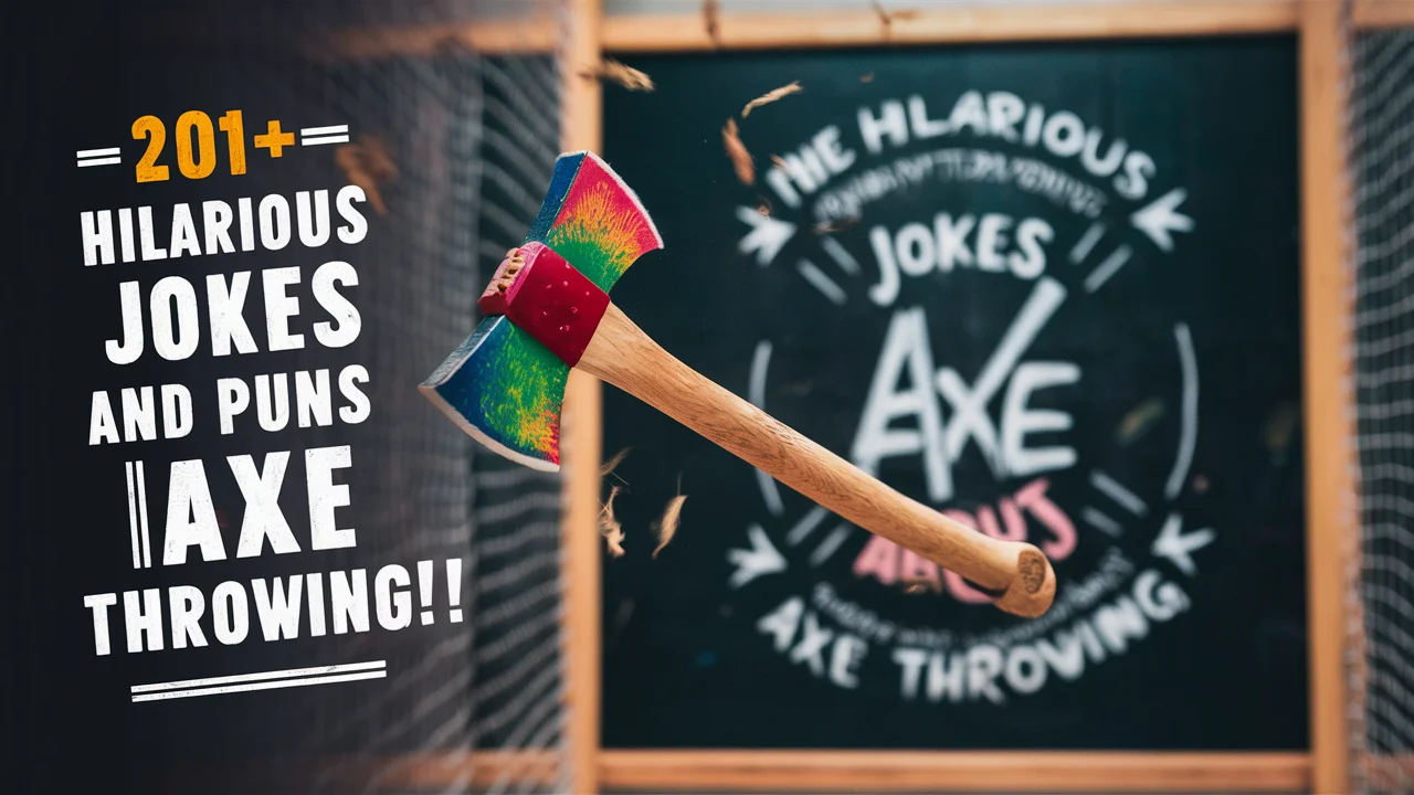 Hilarious Jokes and Puns about Axe Throwing!