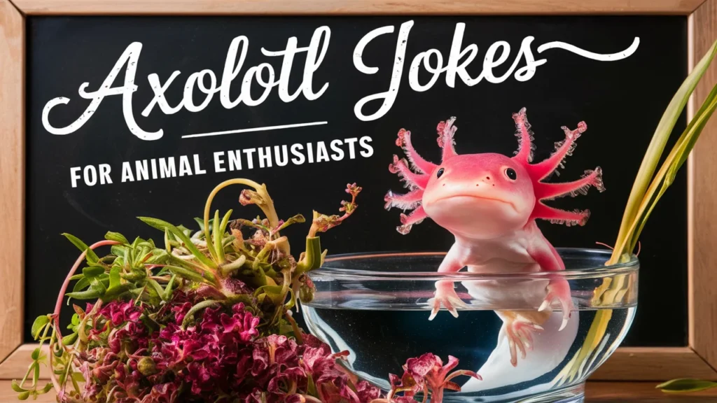 Axolotl Jokes for Animal Enthusiasts