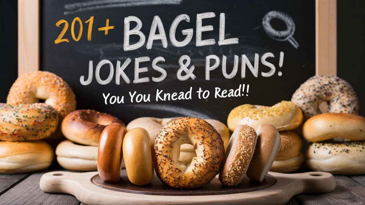 Bagel Jokes & Puns: You Knead to Read!