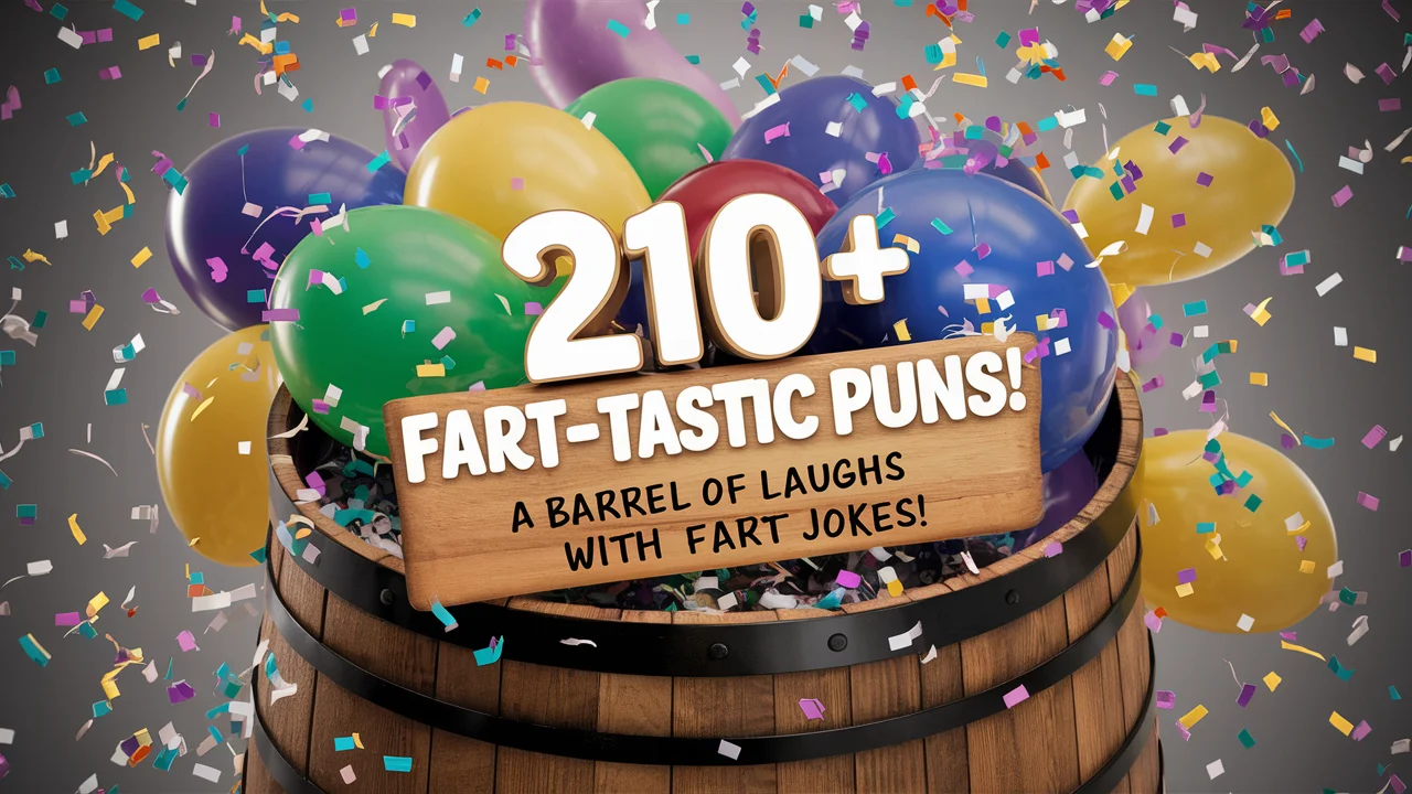 A Barrel of Laughs with Fart Jokes!