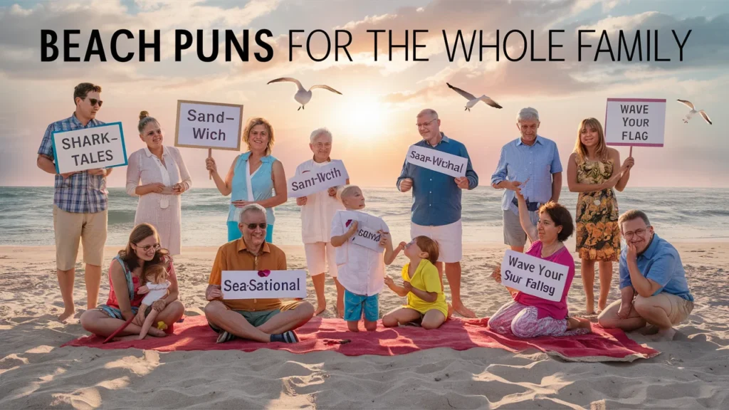 Beach Puns for the Whole Family