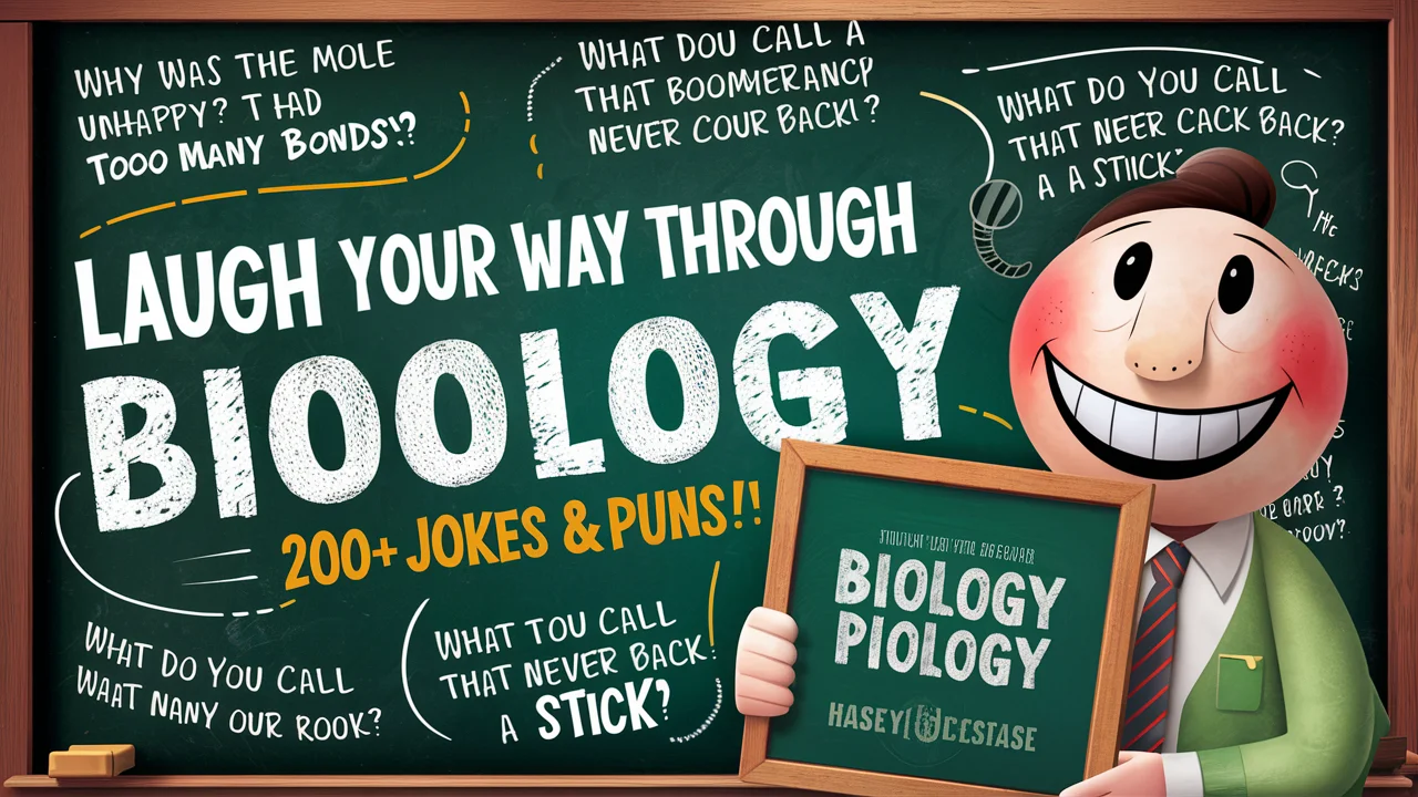 Laugh Your Way Through Biology: Jokes & Puns!