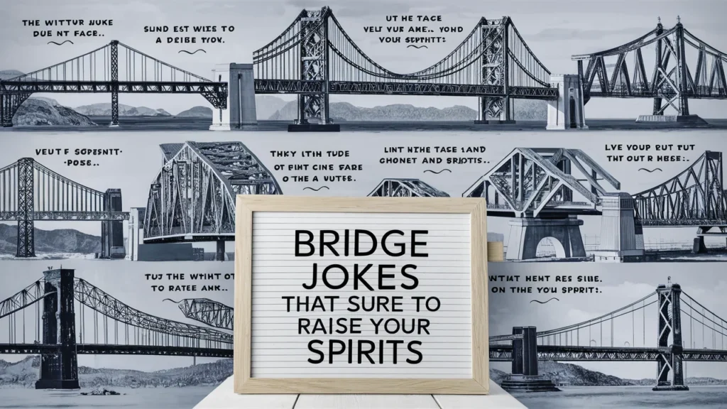 Bridge Jokes That Are Sure to Raise Your Spirits