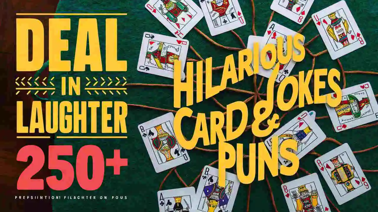 Deal in Laughter: Hilarious Card Jokes & Puns