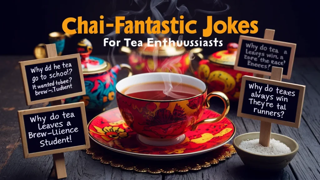 Chai-fantastic Jokes for Tea Enthusiasts