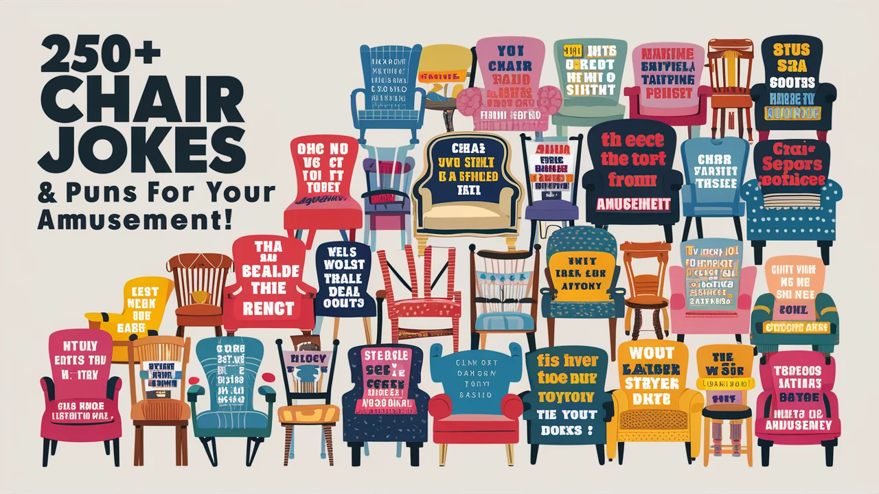 Chair Jokes & Puns for Your Amusement