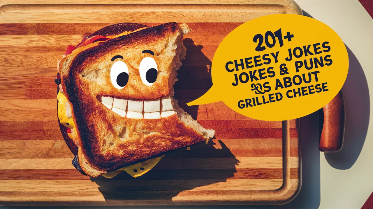 Cheesy Jokes & Puns About Grilled Cheese