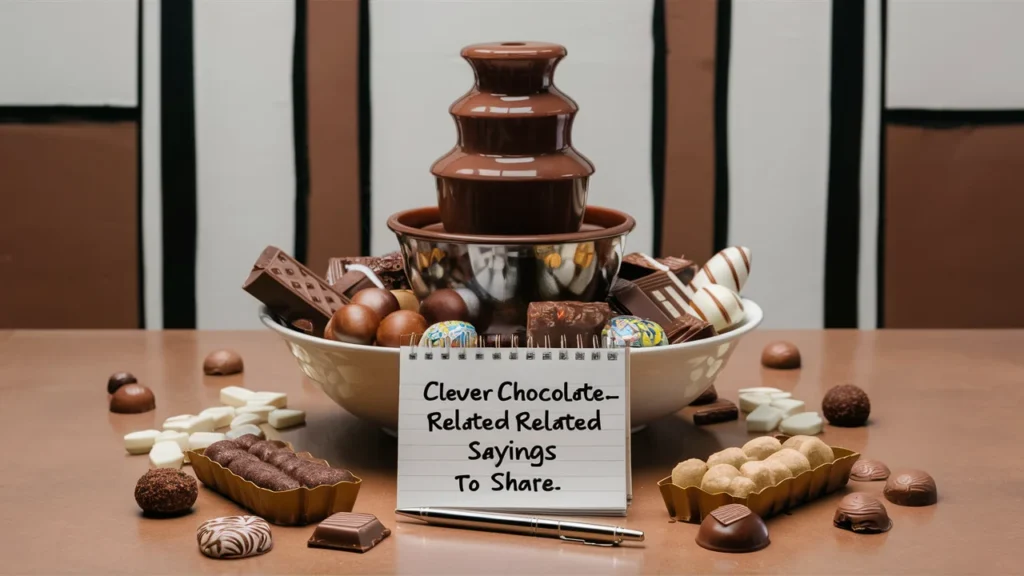 Clever Chocolate-Related Sayings to Share