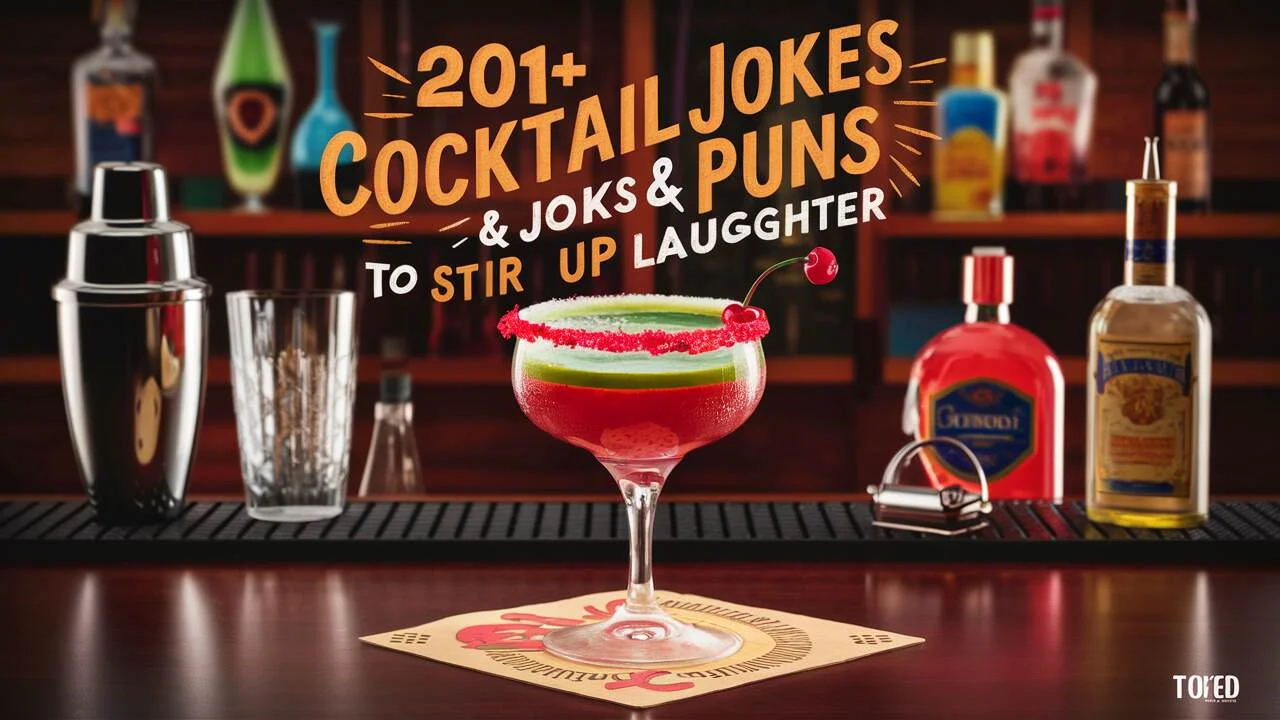 Cocktail Jokes & Puns to Stir Up Laughter