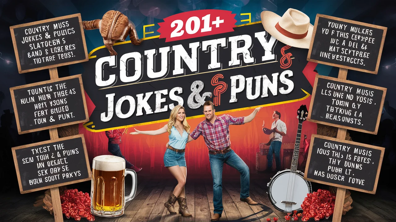 Country Music Jokes & Puns