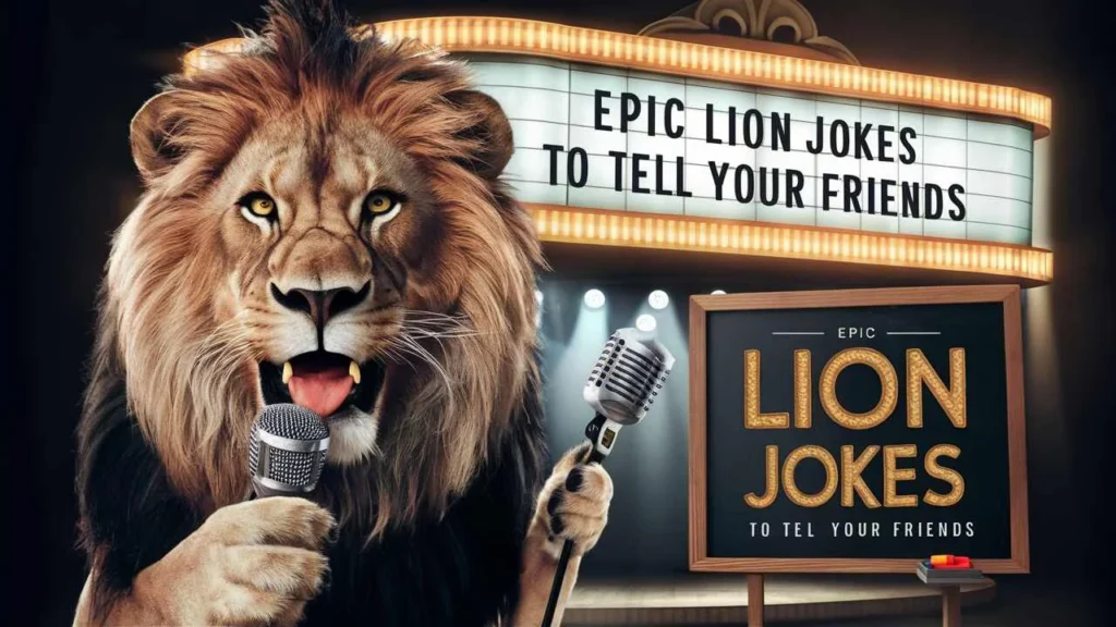 Epic Lion Jokes to Tell Your Friends