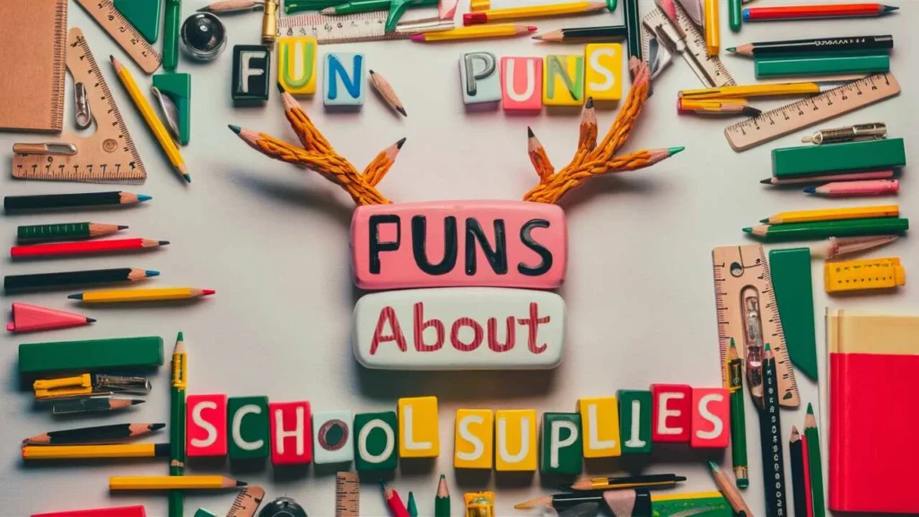 Fun Puns About School Supplies