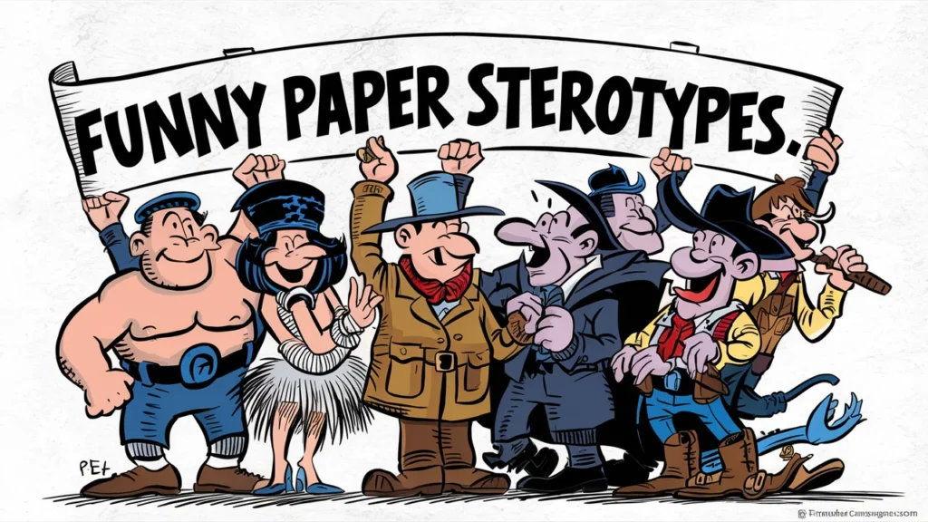 Funny Paper Stereotypes