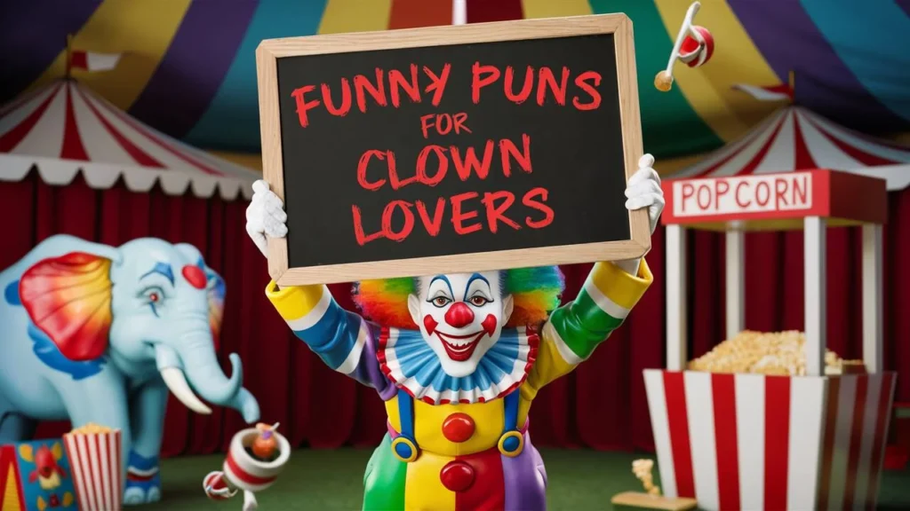 Funny Puns for Clown Lovers