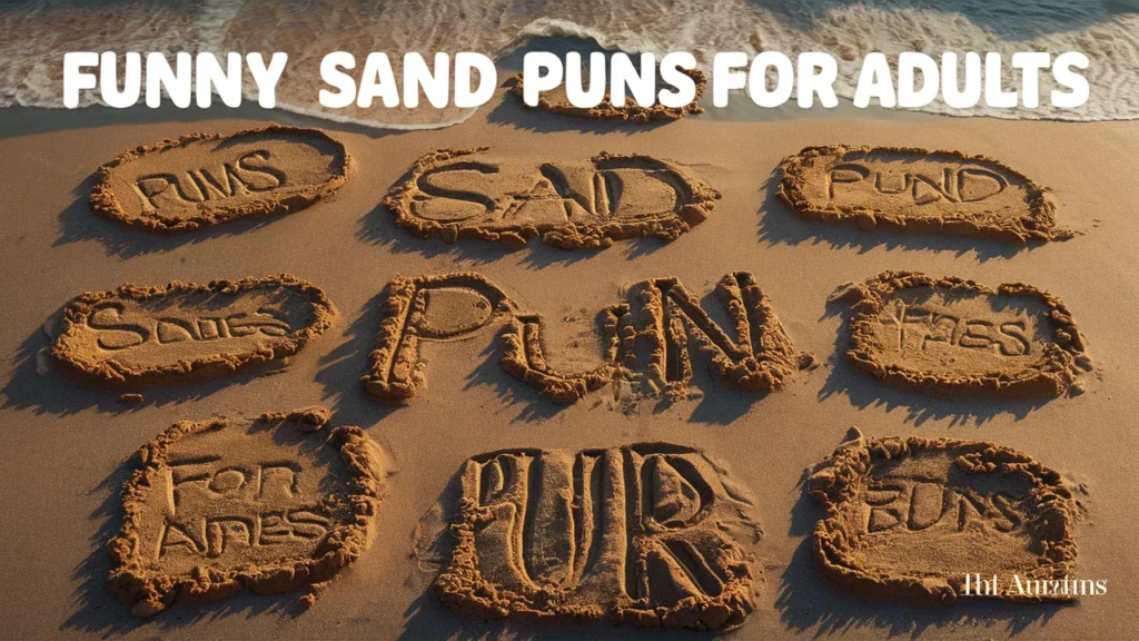 Funny Sand Puns for Adults