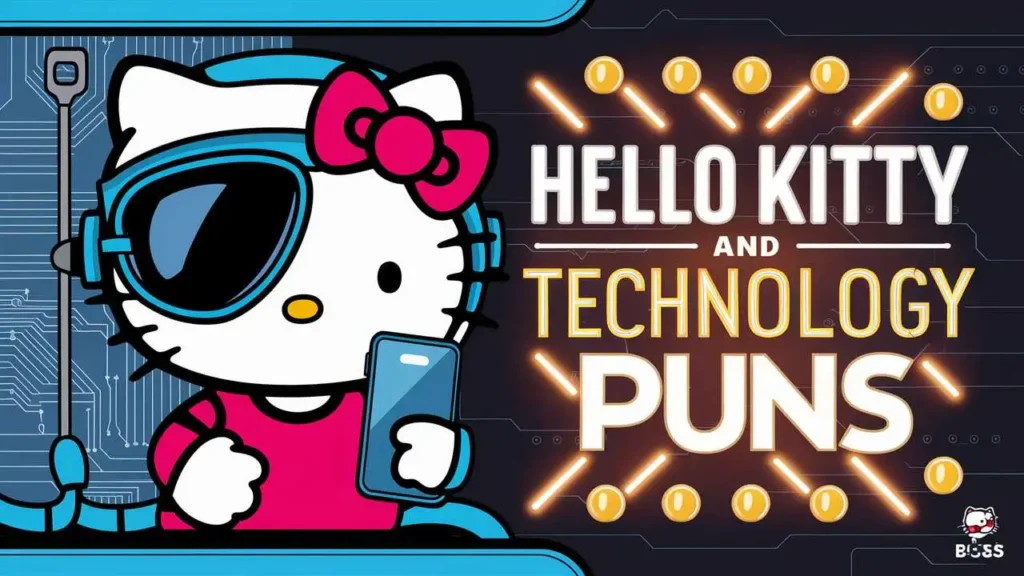 Hello Kitty and Technology Puns