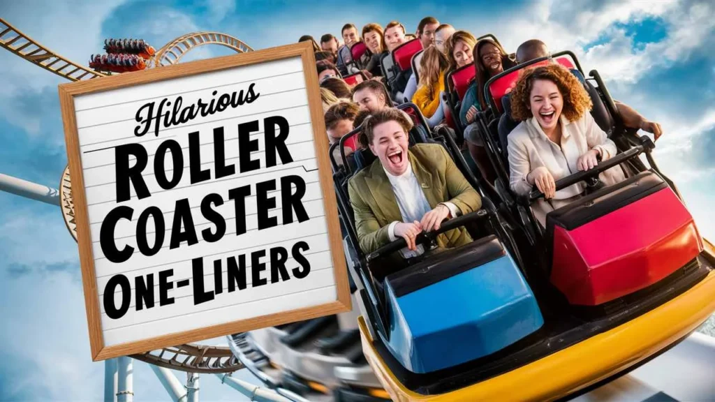 Hilarious Roller Coaster One-Liners