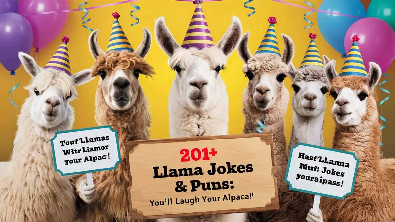 Llama Jokes & Puns: You’ll Laugh Your Alpaca!