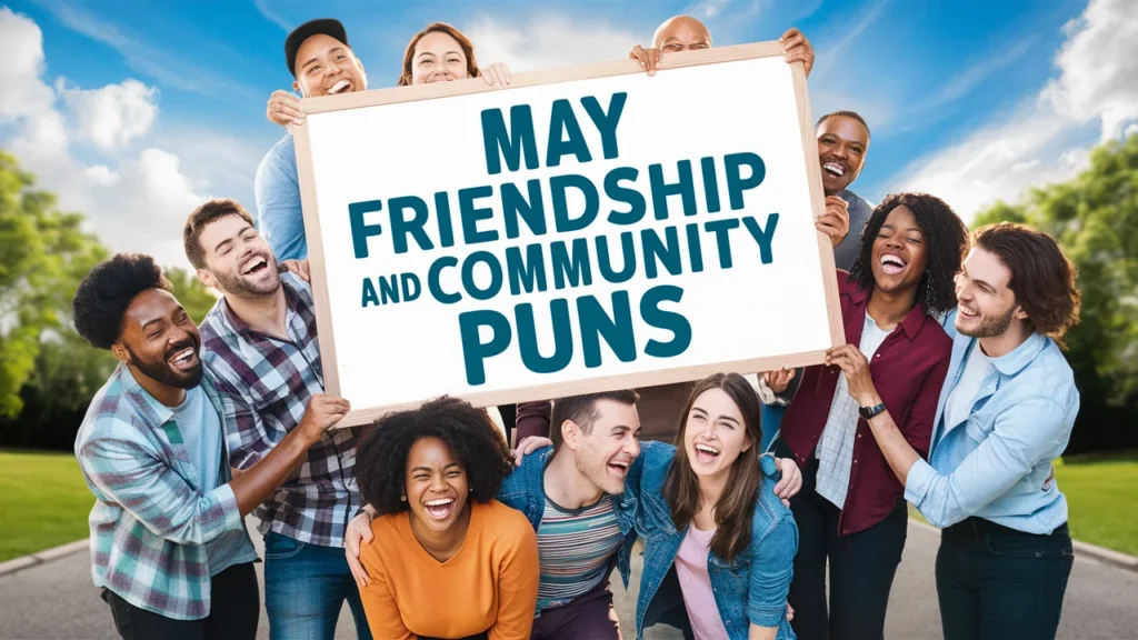 May Friendship and Community Puns