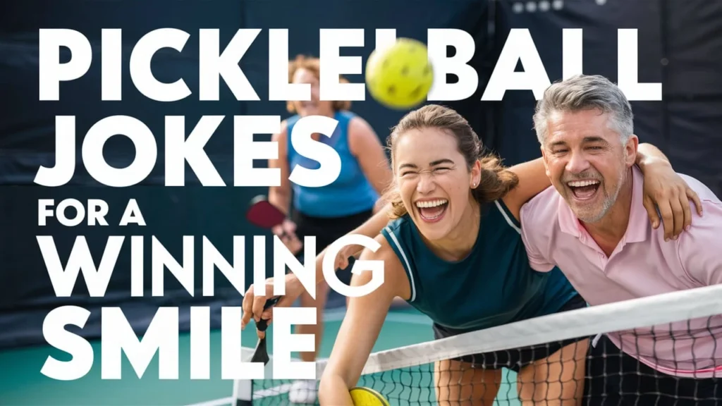 Pickleball Jokes for a Winning Smile