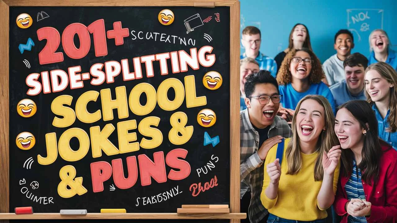 Side-Splitting School Jokes & Puns