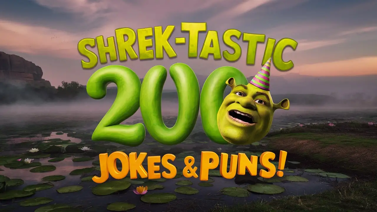 Shrek-tastic Jokes & Puns!