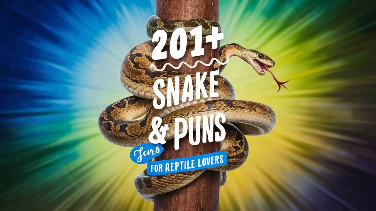 Snake Jokes & Puns for Reptile Lovers