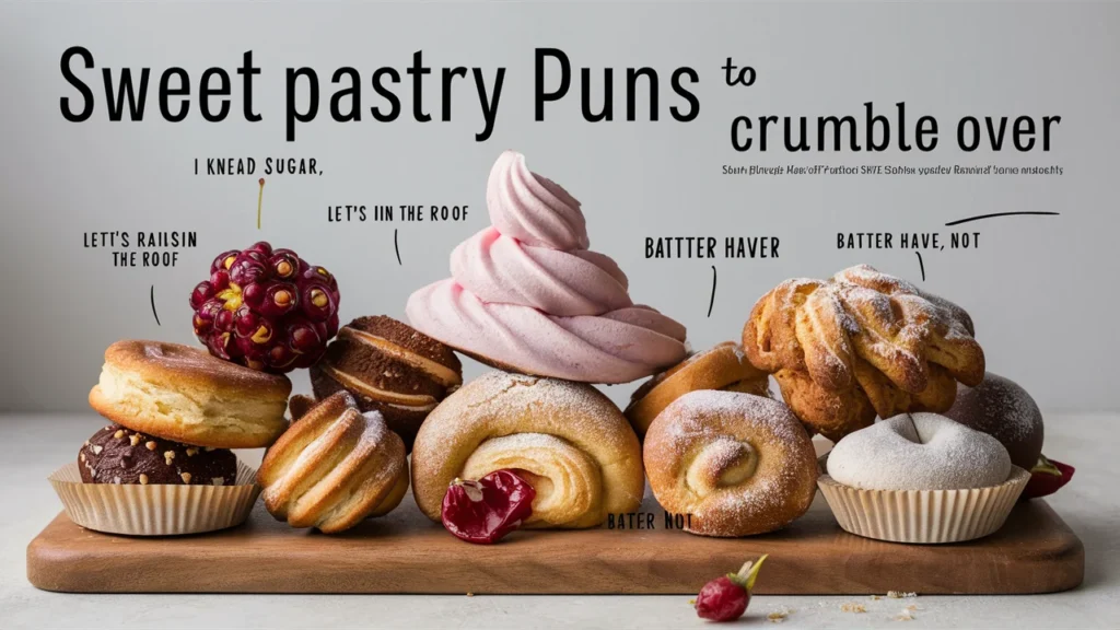 Sweet Pastry Puns to Crumble Over