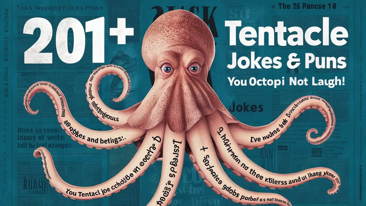 Tentacle Jokes & Puns: You Octopi Not Laugh!