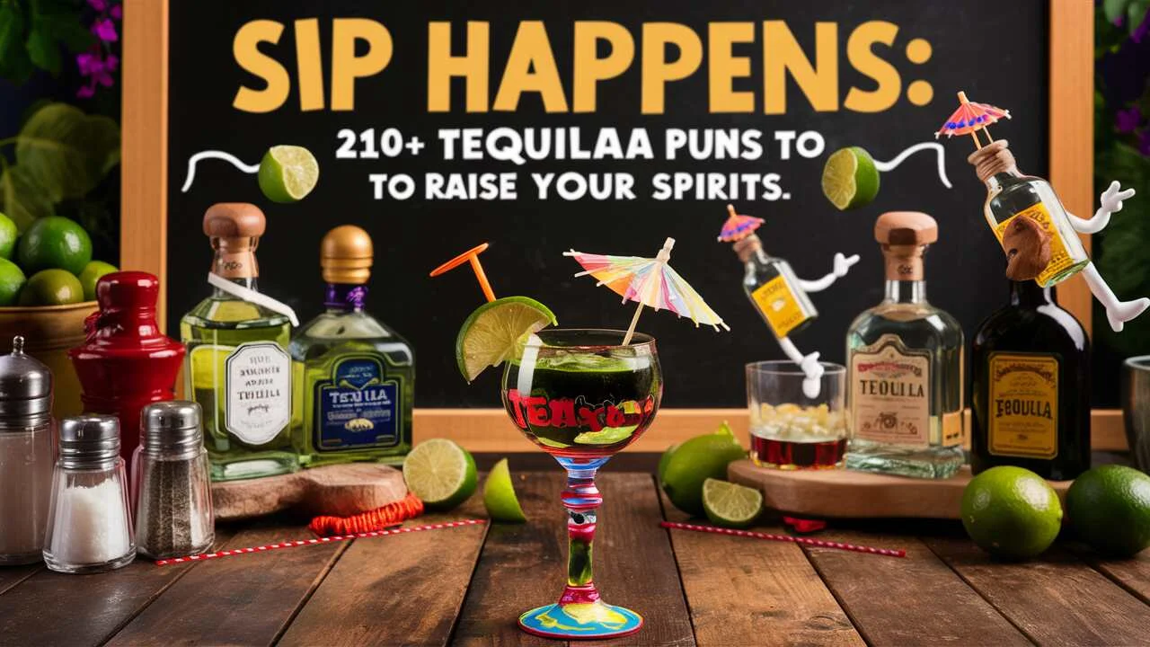 Tequila Puns to Raise Your Spirits