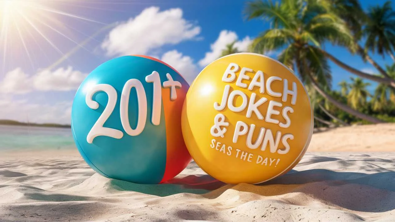 Beach Jokes & Puns: Seas The Day!