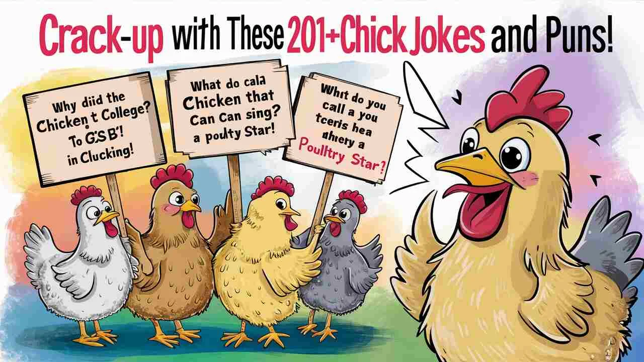 Chick Jokes and Puns!