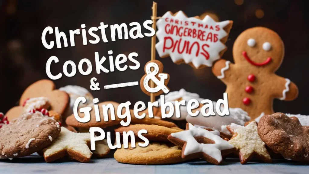 Christmas Cookies & Gingerbread Puns