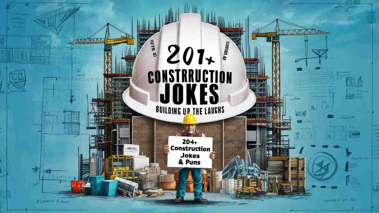 Construction Jokes & Puns Building up the Laughs