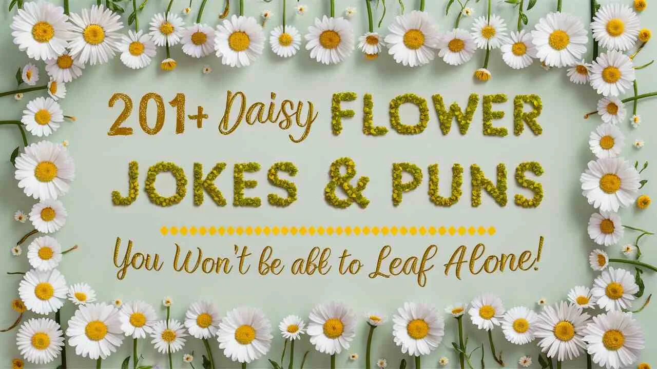 Daisy Flower Jokes & Puns: You Won’t Be Able to Leaf Alone!