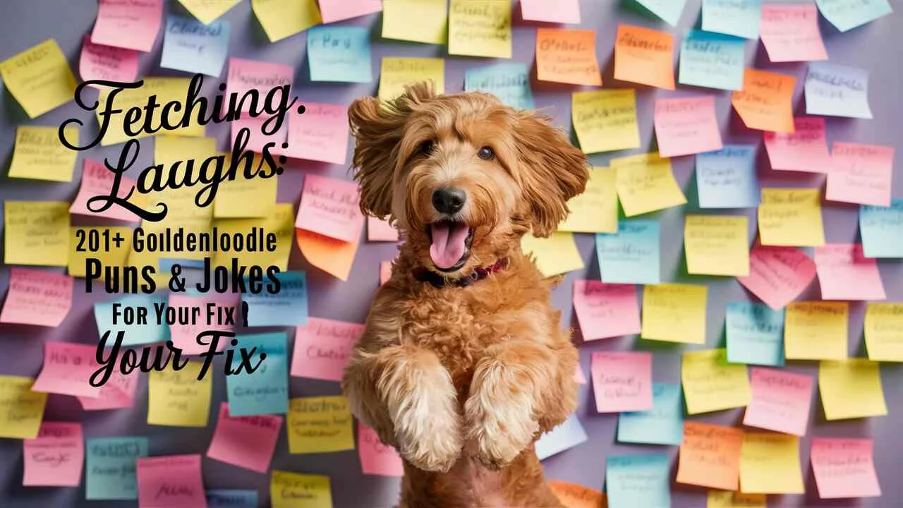 Goldendoodle Puns & Jokes for Your Fix