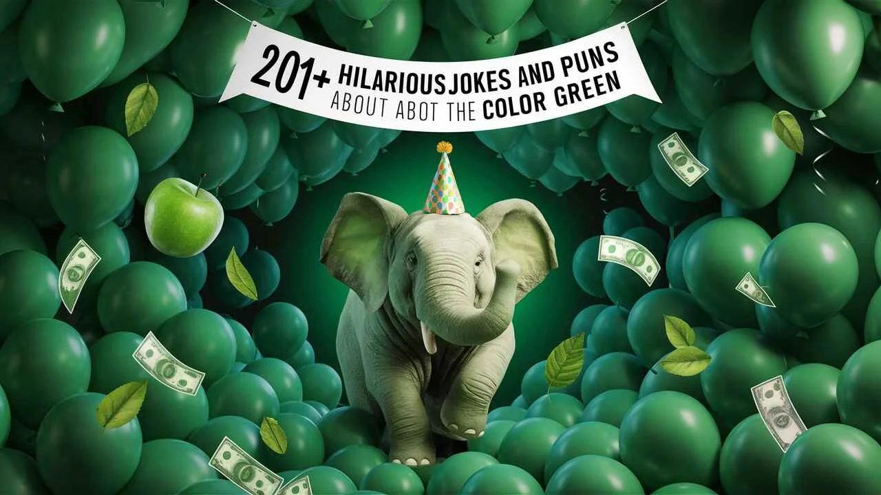 Hilarious Jokes and Puns about the Color Green. 