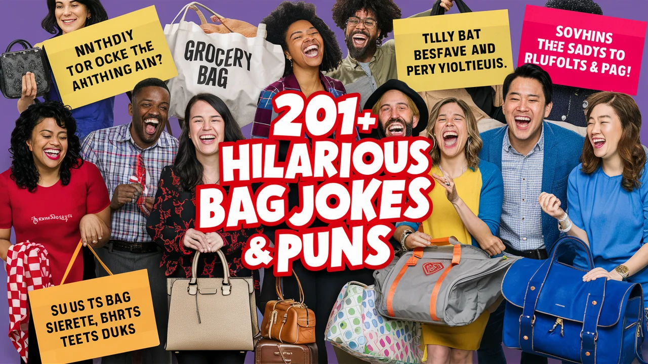 Hilarious Bag Jokes & Puns