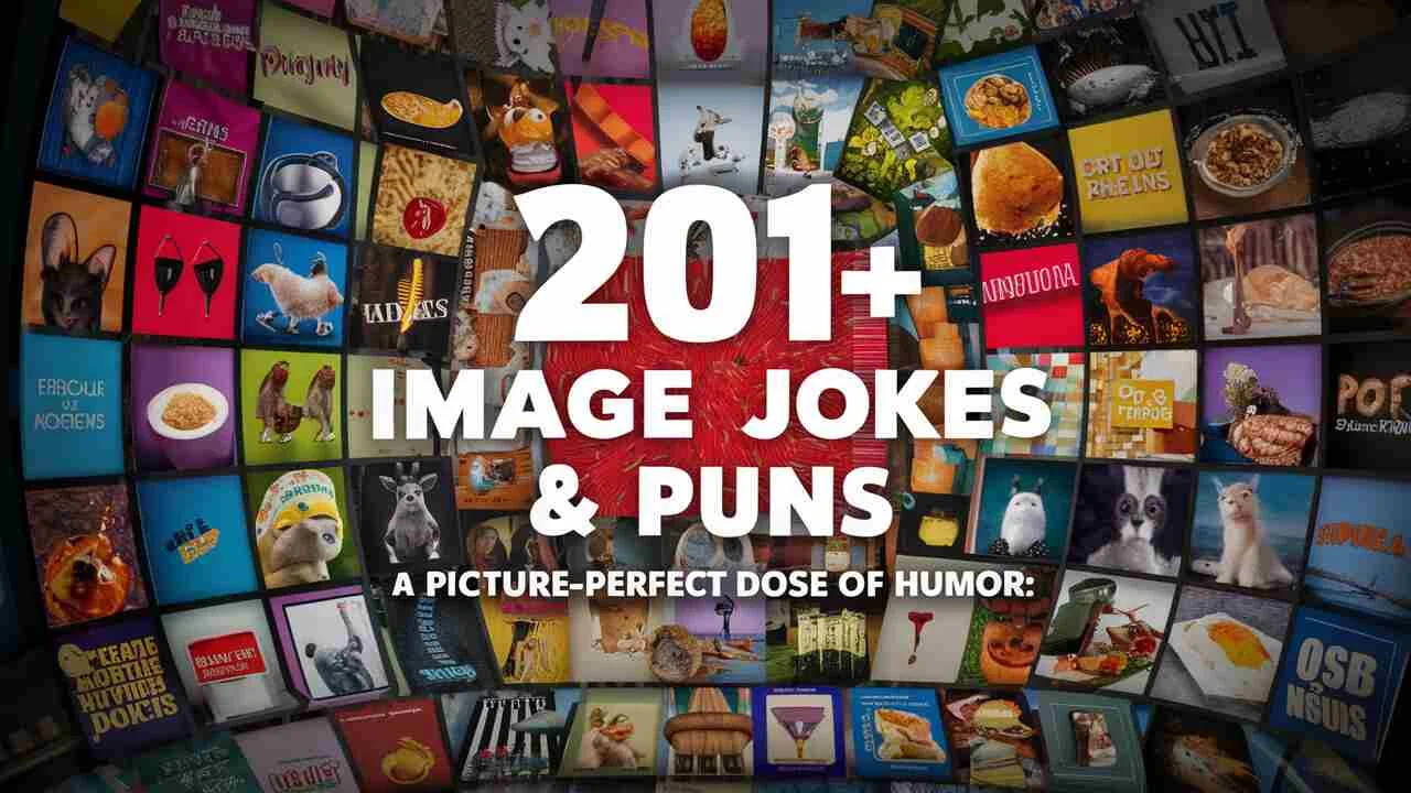 Image Jokes & Puns: A Picture-Perfect Dose of Humor