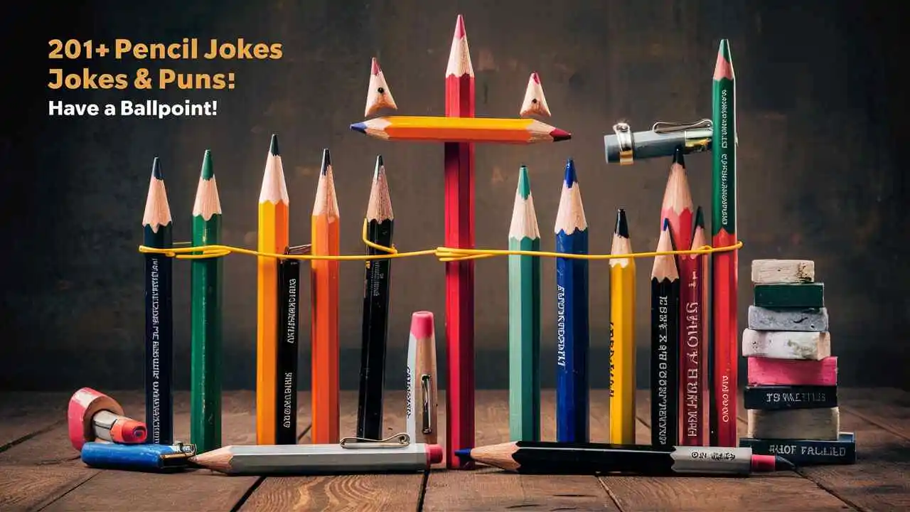 Pencil Jokes & Puns: Have a Ballpoint!