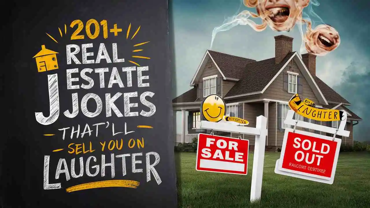 Real Estate Jokes That’ll Sell You on Laughter