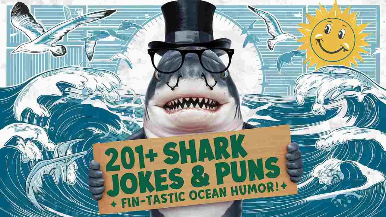 Shark Jokes & Puns: Fin-tastic Ocean Humor!