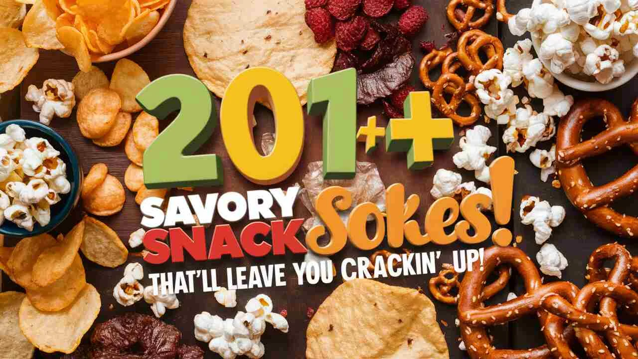 Savory Snack Jokes That’ll Leave You Crackin’ Up!