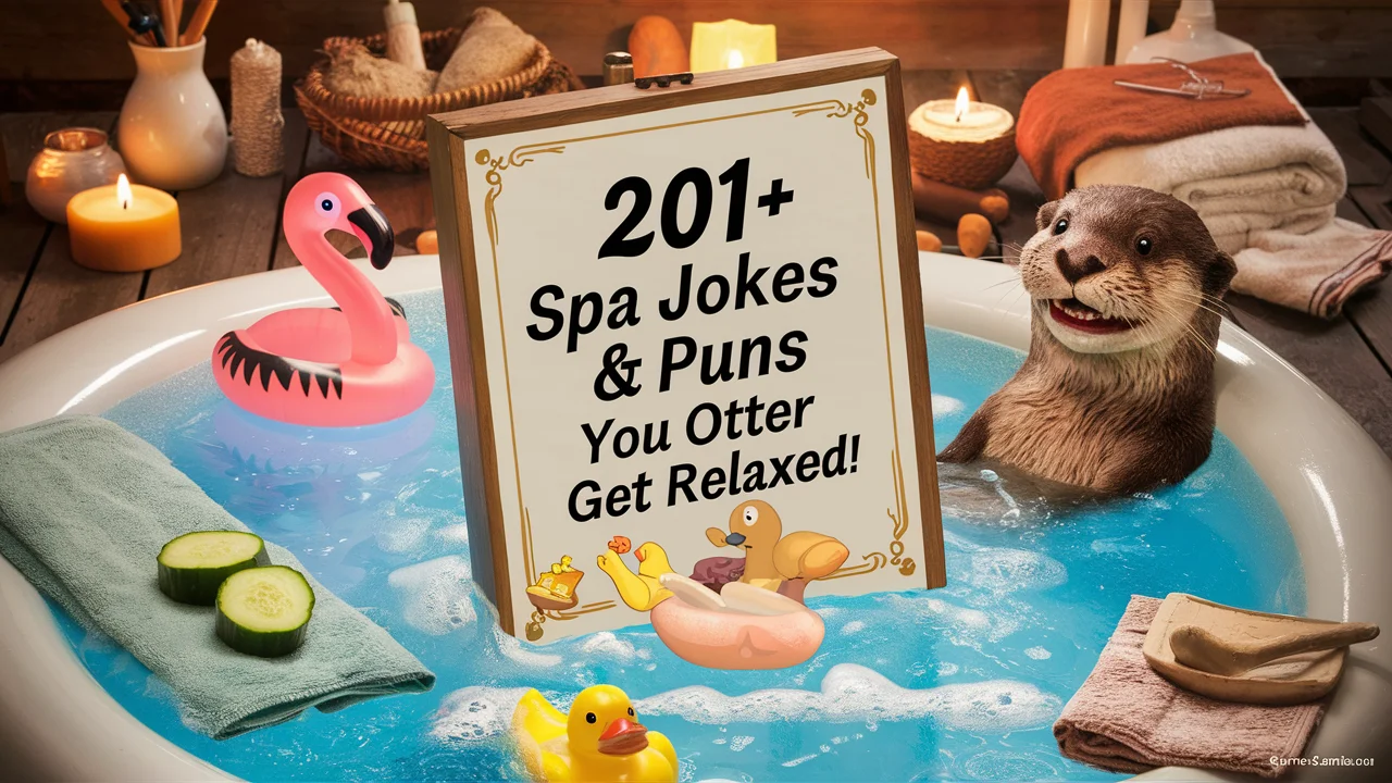 Spa Jokes & Puns: You Otter Get Relaxed!