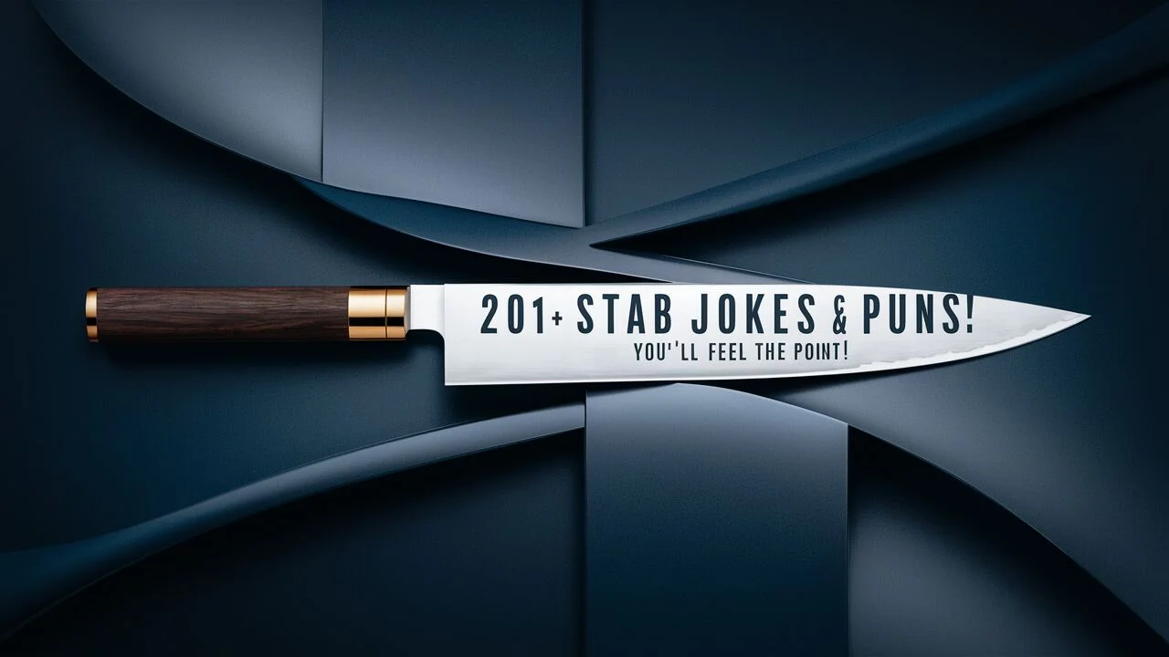 Stab Jokes & Puns: You’ll Feel the Point!