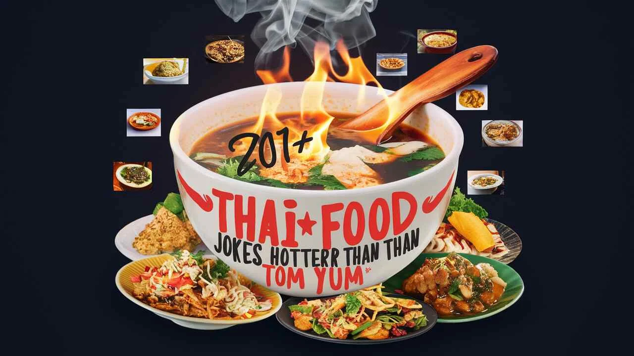 Thai Food Jokes Hotter Than Tom Yum