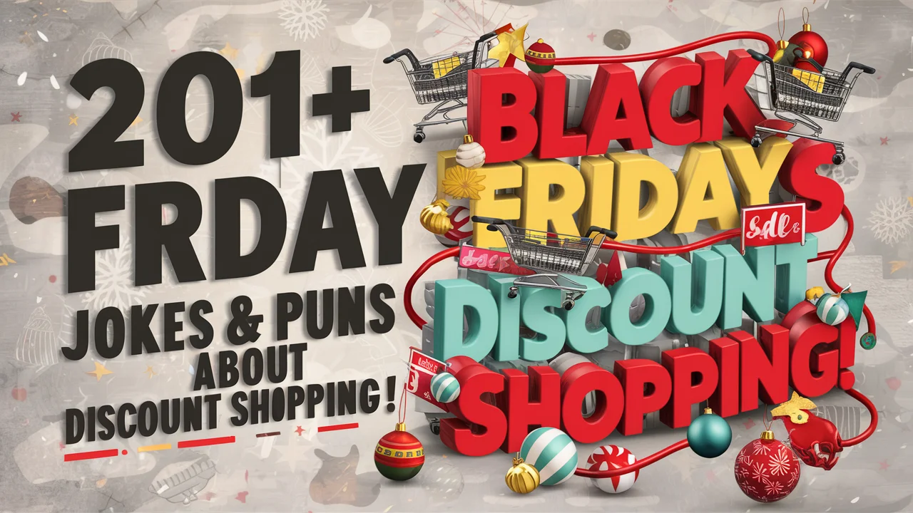 Black Friday Jokes & Puns About Discount Shopping!