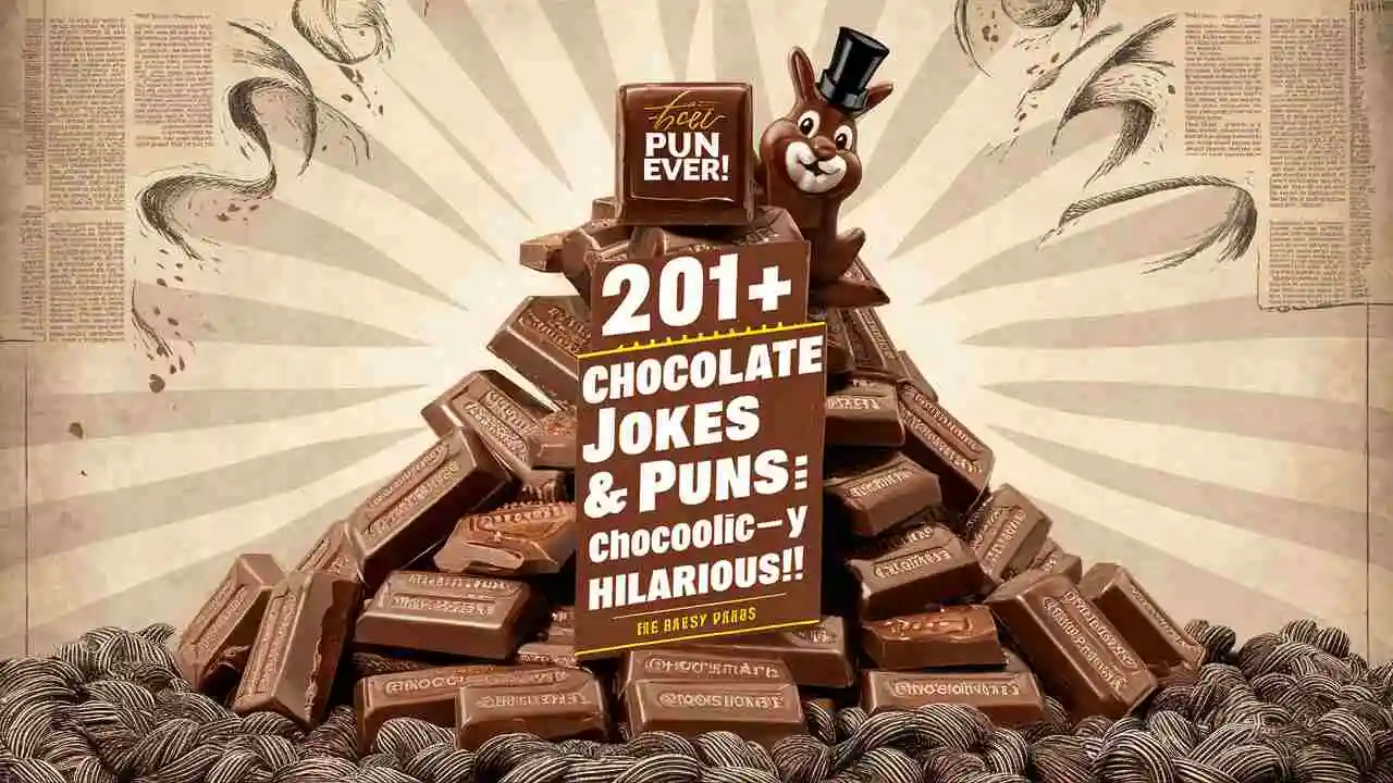 Chocolate Jokes & Puns: Chocoholic-ly Hilarious!