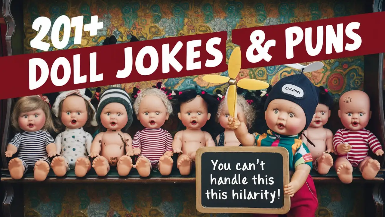 Doll Jokes & Puns: You Can’t Handle This Hilarity!